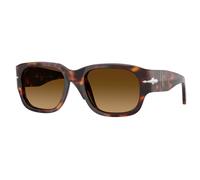 Persol Unisex Persol PO3380S 24/85 Gafas de sol Acetato Tortuga Marrón Cuadrada Normal Sombreado