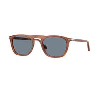 Persol Unisex Persol PO3391S GAE 96/56 Gafas de sol Acetato Marrón Azul Cuadrada Normal