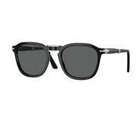 Persol Unisex PO3345S 95/B1 Gafas de sol Acetato Negro Gris Cuadrada Normal