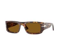 Persol Unisex PO3362S 121533 Gafas de sol Acetato Marrón Marrón Pillow Normal