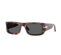 Persol Unisex PO3362S 24/B1 Gafas de sol Acetato Tortuga Gris Pillow Normal