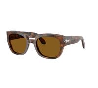 Persol Unisex Sunglass PO0064S - Color del Marco: Café, Color de la Lente: Marrón