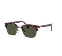 Persol Unisex Sunglass PO3199S - Color del Marco: Habana, Color de la Lente: Verde