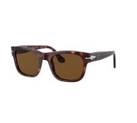 Persol Unisex Sunglass PO3269S - Color del Marco: Habana, Color de la Lente: Polarizadas Marrón