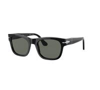 Persol Unisex Sunglass PO3269S - Color del Marco: Negro, Color de la Lente: Polarizadas verde