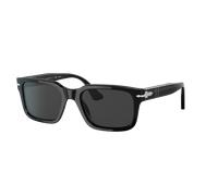 Persol Unisex Sunglass PO3272S - Color del Marco: Negro, Color de la Lente: Polarizadas gris oscuro