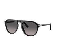 Persol Unisex Sunglass PO3302S - Color del Marco: Negro, Color de la Lente: Polarized Gris Degradado