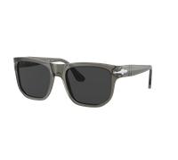 Persol Unisex Sunglass PO3306S - Color del Marco: Humo Ópalo, Color de la Lente: Polarized Gris Oscuro