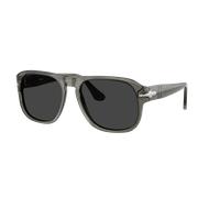 Persol Unisex Sunglass PO3310S - Jean - Color del Marco: Ahumado, Color de la Lente: Polarizadas negro