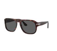Persol Unisex Sunglass PO3310S - Jean - Color del Marco: Habana, Color de la Lente: Negro