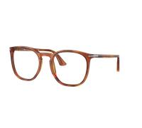 Persol Unisex Sunglass PO3316S - Transitions® - Color del Marco: Terra Di Siena, Color de la Lente: Transitions 8 verde
