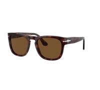 Persol Unisex Sunglass PO3333S - Elio - Color del Marco: Habana, Color de la Lente: Polar Marrón