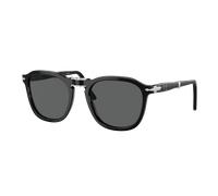 Persol Unisex Sunglass PO3345S - Color del Marco: Negro, Color de la Lente: Gris Oscuro