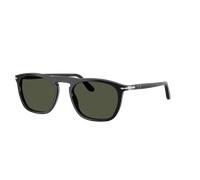 Persol Unisex Sunglass PO3391S - Gae - Color del Marco: Negro, Color de la Lente: Verde