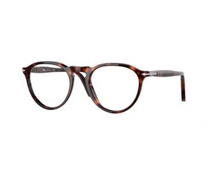 Persol Uomo Persol PO3286V 24 Monturas ópticas Acetato Tartaruga Trasparente Pantos Normale