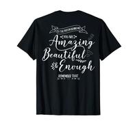 Person Behind Me You are amazing beautiful (Art on Back) Camiseta