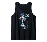 Persona 3 Reload Protagonist Memento Mori Collage Video Game Camiseta sin Mangas