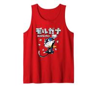 Persona 5 Morgana with Kanji and Diamonds RPG Video Game Camiseta sin Mangas