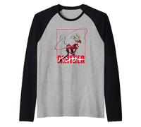 Persona 5 Panther ANN with Kanji RPG Video Game Camiseta Manga Raglan