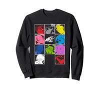Persona 5 Royal Pop Art Colorful Character Grid Video Game Sudadera