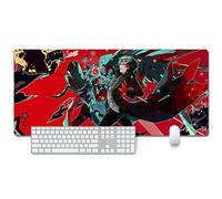Persona 5 XXL Anime Alfombrilla para ratón 900 x 400 mm - Speed Gaming Mousepad - Mouse Pad para Ordenador - 3mm Goma Antideslizante, para Gamers Ordenador, PC y Laptop, N