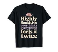 Persona Altamente Sensible HSP introvertido Sensible empático Camiseta