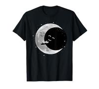 Persona amante del abrazo de luna Camiseta