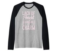 Persona baja Pequeña Pequeña Falta de Altura Abundancia de Encanto Camiseta Manga Raglan