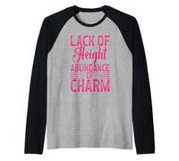 Persona baja Pequeña Pequeña Falta de Altura Abundancia de Encanto Camiseta Manga Raglan