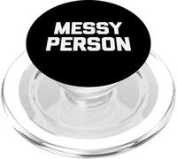 Persona desordenada - Divertido Dicho sarcástico Lindo Fresco Novedad PopSockets PopGrip para MagSafe