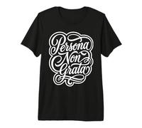 Persona Non Grata Estudiante Frase Latina Camiseta Premium