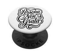 Persona Non Grata Frase Latina Antigua Roma PopSockets PopGrip Adhesivo