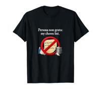 Persona Non Grata My Chores List Programador Humor Camiseta