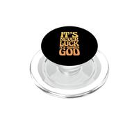Persona Religiosa Cristiana Nunca es Suerte Siempre es Dios PopSockets PopGrip para MagSafe