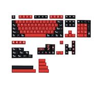 Persona Theme Goddess Keycap japonés rojo negro 142 teclas perfil cereza PBT 5 lado DYE sublimación para GH60 GK61 GK64 68 75 84 87 96 980 104 108