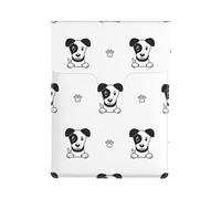 Personaje de Dibujos Animados Jack Russell Terrier Animal,Funda de Cuero PU para portátil, Funda para portátil, Funda para portátil, maletín para Tableta