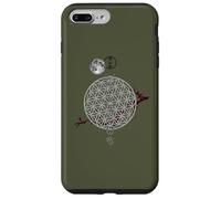 Personaje de Hotsuma, Flor de la vida, Culturas japonesas Carcasa para iPhone 7 Plus/8 Plus