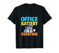Personaje del Modo de energía con Exceso de Trabajo Camiseta