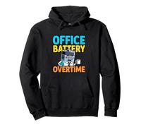 Personaje del Modo de energía con Exceso de Trabajo Sudadera con Capucha