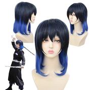 Personajes de anime Hashibira Inosuke interpreta pelucas - para niñas y niños halloween, cómics y congresos de anime, fiestas de rol de carnaval