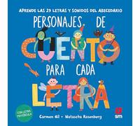 Personajes de cuento para cada letra: 4 (El país de las letras)