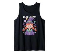 Personajes Familiares de Halloween de Boo Crew a Juego Camiseta sin Mangas