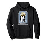 Personajes Kanji japoneses de pingüinos emperador Sudadera con Capucha