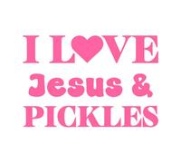 Personajes peculiares de Pickles con ilustraciones de pepinos encurtidos Pegatinas artísticas de vinilo 50.4x74.6cm Decoración artística Rosa