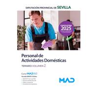 PERSONAL ACTIVIDAD DOMESTICA TEMARIO 2 DIPUTACION PROVINCIA