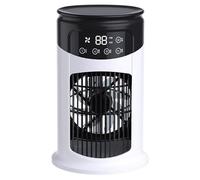 Personal Air Cooler, Portable AC Fan, Adjustable 6-Speed Function, Quiet Humidifier, Compact Cooling Unit for Desk Bedroom Kitchen Studio Garage Indoor Home Use, for Summer Relieve 9.45x5.71in