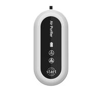 Personal Air Purifier Wearable, Travel Size Portable Cleaner Necklace, Advanced Ion Purification, Lightweight & Recargable, Perfect for Airplane, Workplace, Home, and Travel