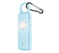 Personal Alarm - 130dB Loud Siren Keychain with LED Light, Type C Rechargeable Safety Device, Ideal for Running, Walking, Travel, and Outdoor Protection, 1.14x0.63 Inches
