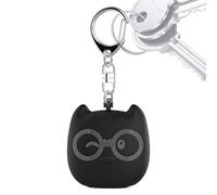 Personal Alarm Keychain | 4.7x4.3x2.3cm High Decibel Security Alarm ABS Rechargeable 60mAh Outdoor Safety Device for Women Kids Portable Emerğency Siren Light 6H 40Min Alert!