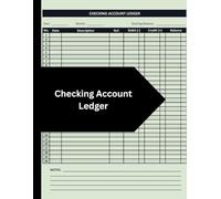Personal and Business Account Ledger: Check and Debit Card Register with 3,000 Entry Lines - Large 8.5” x 11” Finance Tracker
